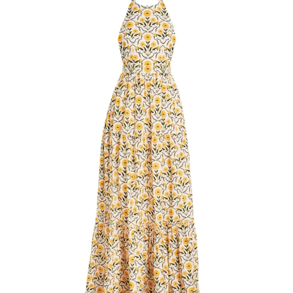 Agua by Agua Bendita Naranja Dress in Banana Floral - Picture 2 of 6